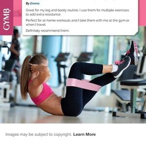 Gymb strong booty band